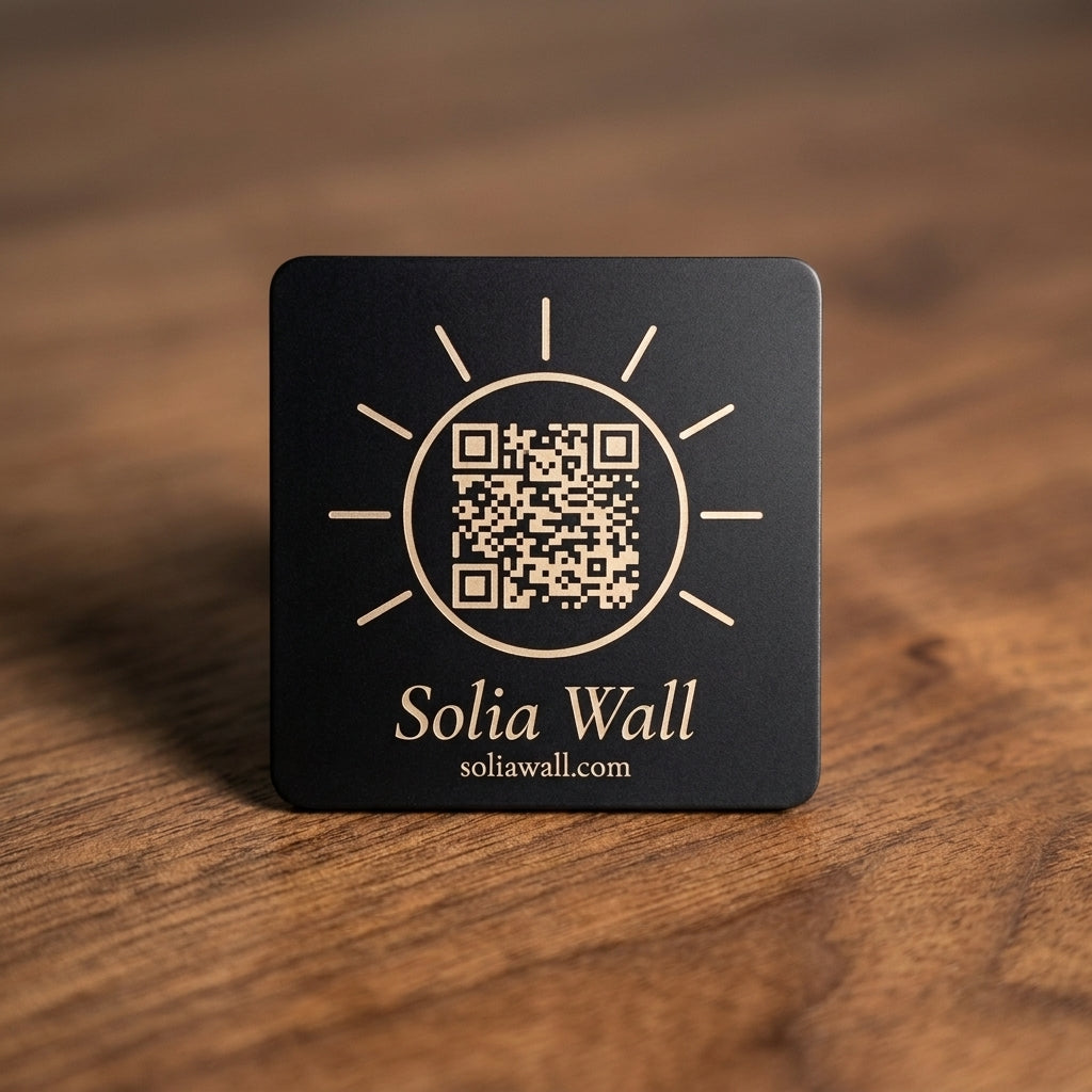 The Solia Wall plaque — hero 45deg