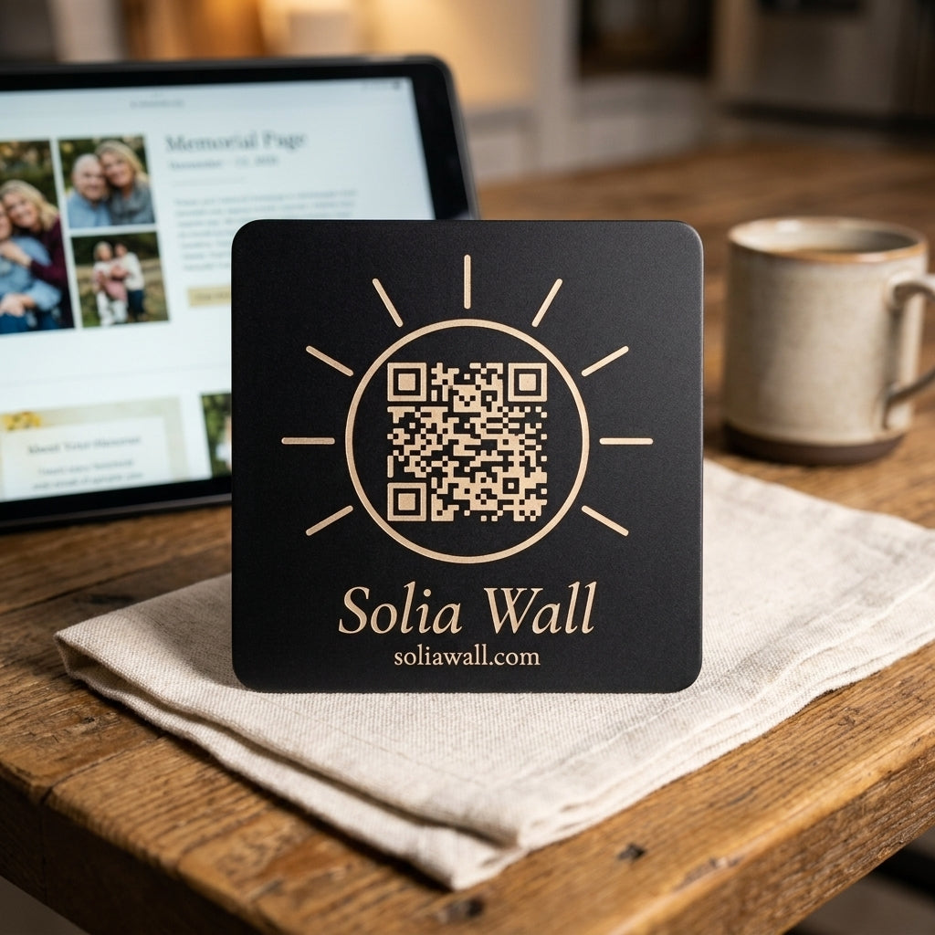 The Solia Wall plaque — iPad at home